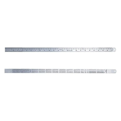 Faithfull Steel Rule 600mm / 24in x 25mm