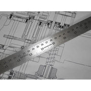 Faithfull Steel Rule 600mm / 24in x 25mm