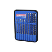 Faithfull SDS Plus Drill Bit Set, 10 Piece