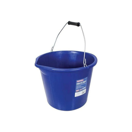 Faithfull Builder's Bucket 14L Heavy Duty Blue