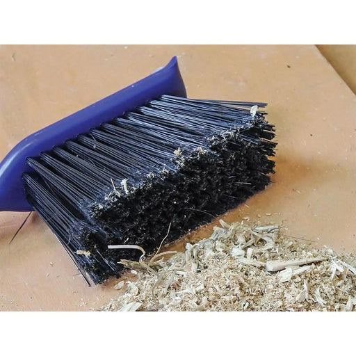 Faithfull Large Plastic Dustpan & Brush Set