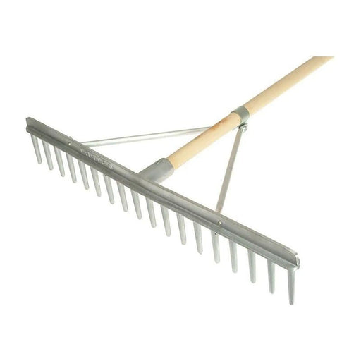 Faithfull Aluminium Landscape Rake Complete With Handle