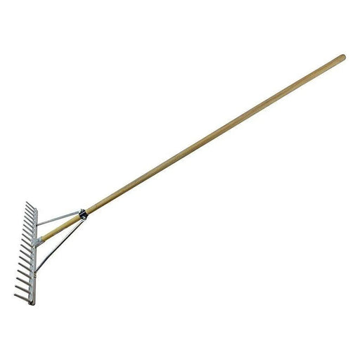 Faithfull Aluminium Landscape Rake Complete With Handle