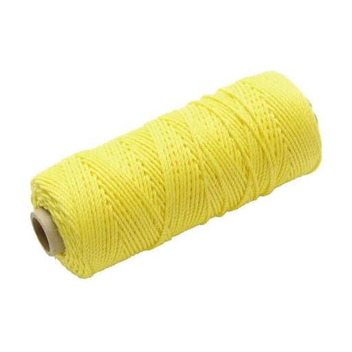 Faithfull Hi-Vis Nylon Brick Line 100m (330ft) Yellow