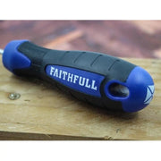 Faithfull Bradawl Soft Grip Handle Tapered Square Tip