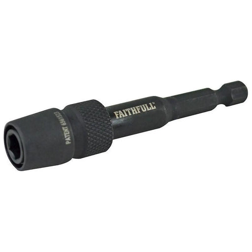 Faithfull Impact Rated Universal Bit Holder 75mm