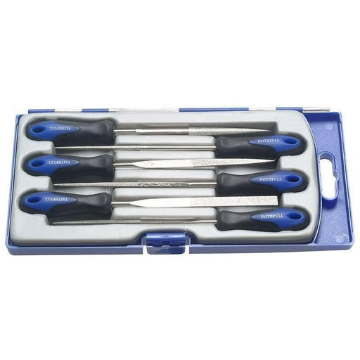 Faithfull Diamond Needle File Set 6 Piece Precision Tools