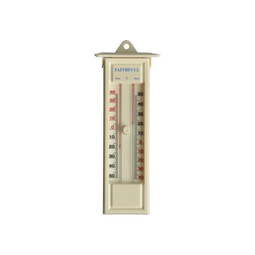 Faithfull Thermometer Press Button Max-Min