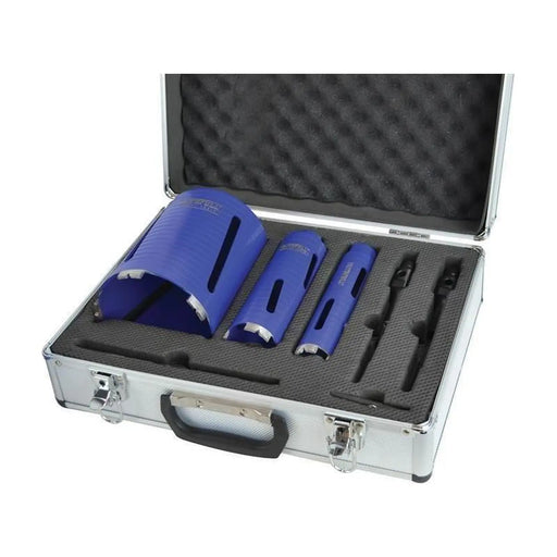 Faithfull Diamond Core Drill Kit 7 Piece Set