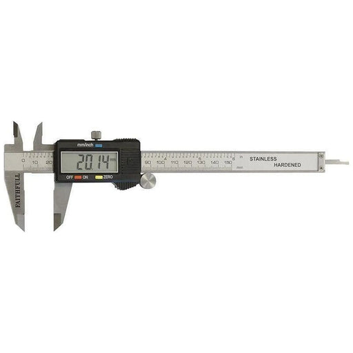Faithfull Digital Caliper Precision Measuring Tool