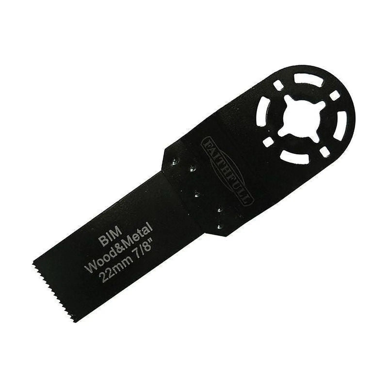 Faithfull Multi-Functional Tool Flush Cut Wood/Bi-Metal Blade 22mm