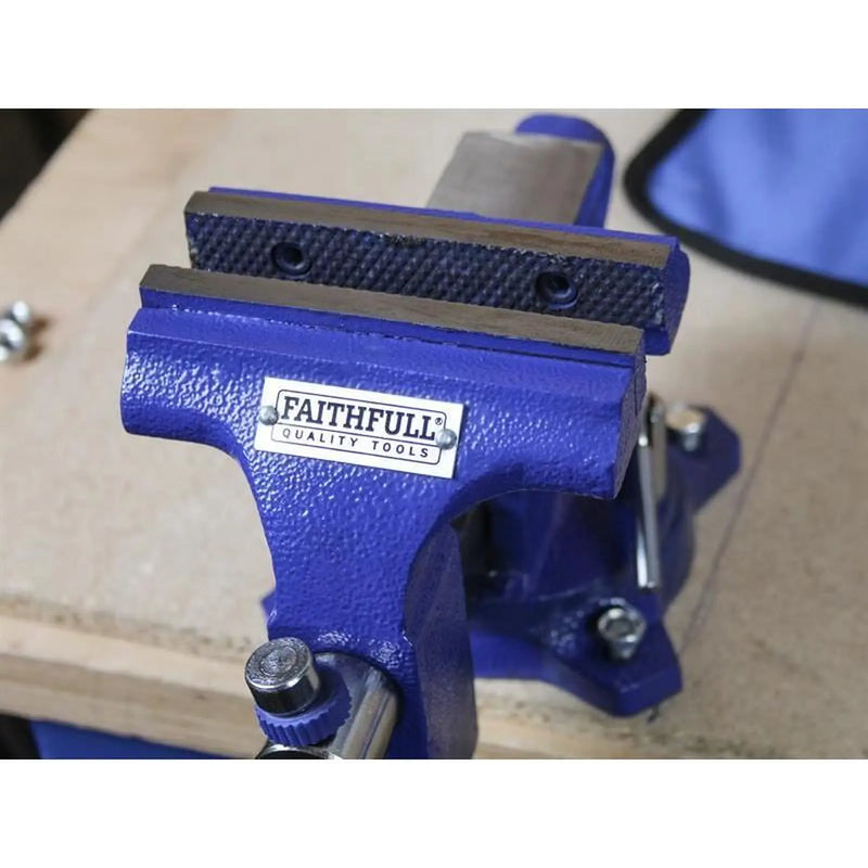 Faithfull Light-Duty Mechanics Vice 100mm (4in)