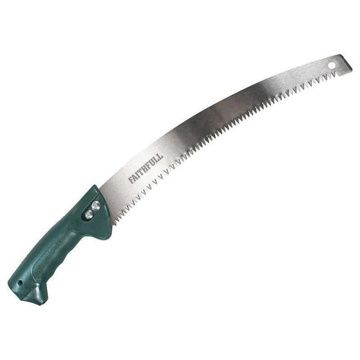 Faithfull Curved Pruning Saw 330mm with SK5 Steel Blade