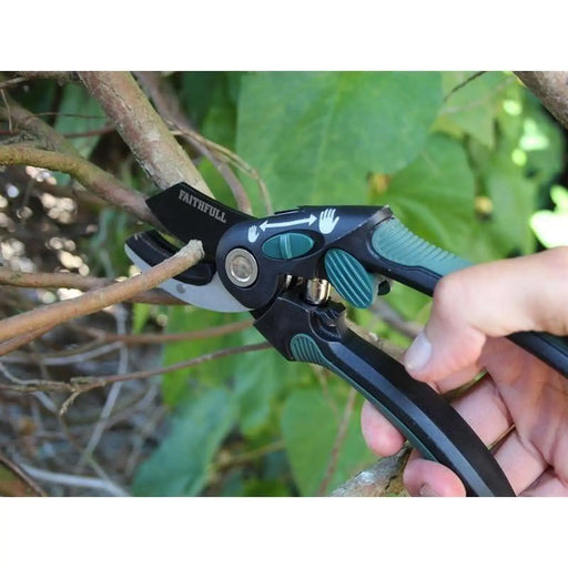 Faithfull Countryman Anvil Secateurs High Carbon Steel