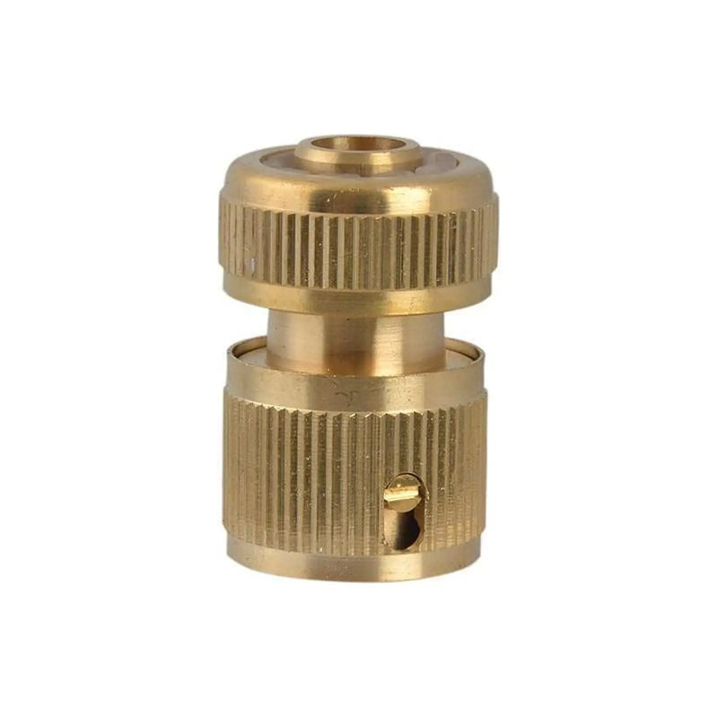 Faithfull Brass Female Water Stop Hose Connector