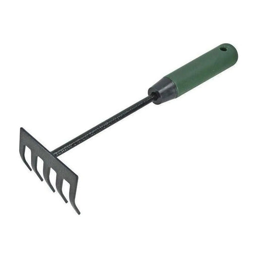 Faithfull Hand Drag Rake - Heavy Duty Gardening Tool