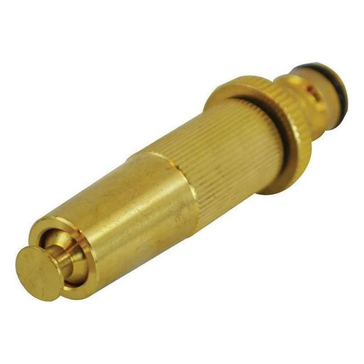 Faithfull Brass Adjustable Spray Nozzle for Garden