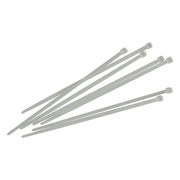 Faithfull Cable Ties White 150mm Pack of 100