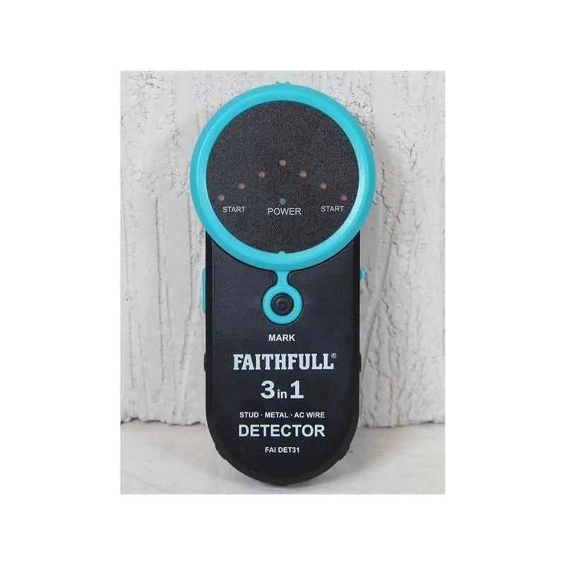 Faithfull 3-in-1 Detector with AC Voltage Detection