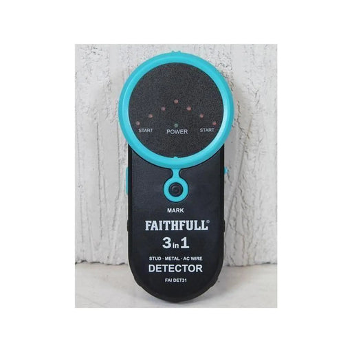 Faithfull 3-in-1 Detector with AC Voltage Detection
