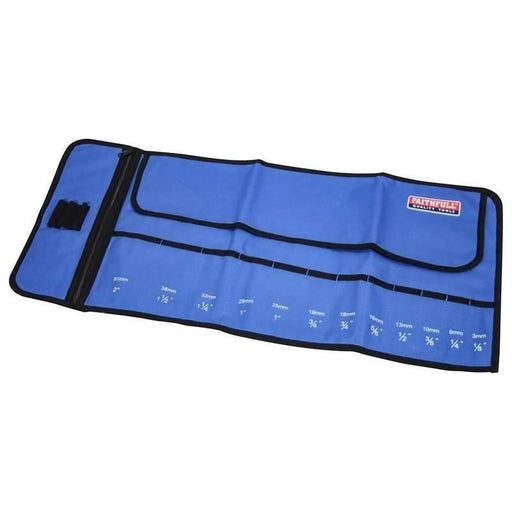 Faithfull Chisel Roll Heavy Duty Tool Storage