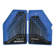 Faithfull Metric/Imperial Hex Key Set, 30 Piece