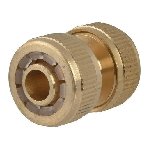 Faithfull Brass Hose Mender 1/2in Heavy Duty Fitting