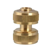 Faithfull Brass Hose Mender 1/2in Heavy Duty Fitting