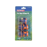 Faithfull Plastic Hose Fittings Kit for Garden Use