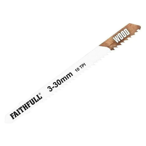 Faithfull Laminate/Wood Jigsaw Blades Pack of 5 T101BR