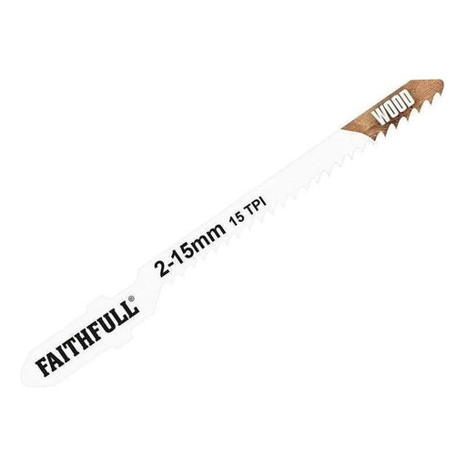 Faithfull Wood Jigsaw Blades Pack of 5 T119BO
