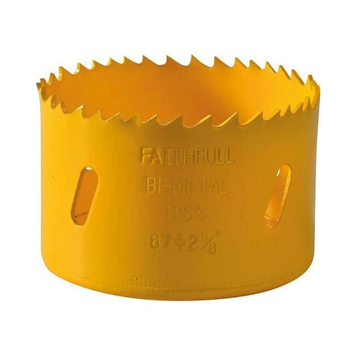 Faithfull Bi-Metal Cobalt Holesaw 67mm Heavy Duty
