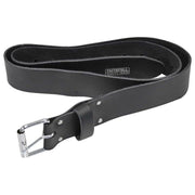 Faithfull Heavy-Duty Leather Belt Black