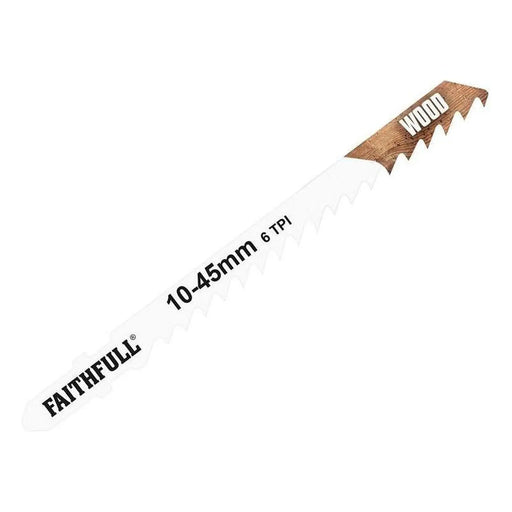 Faithfull Wood Jigsaw Blades Pack of 5 T101D