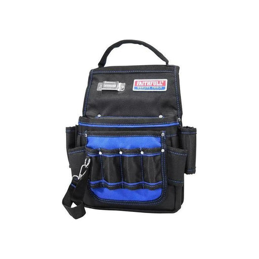 Faithfull Electricians Tool Pouch 2100D Nylon Heavy Duty