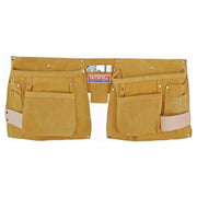 Faithfull Double Tool & Nail Pouch Heavy Duty Quality