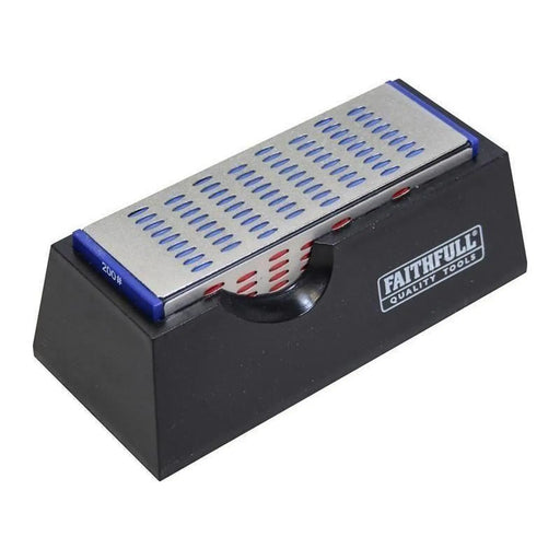 Faithfull 4 Sided Diamond Sharpening Stone