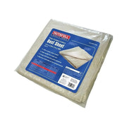 Faithfull Cotton Twill Polythene Backed Dust Sheet 3.6 x 2.8m
