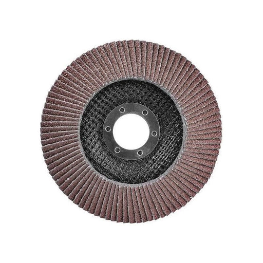 Faithfull Aluminium Oxide Flap Disc 125mm 80 Grit
