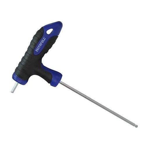 Faithfull T-Handle Hexagon Key 4mm with Ball End
