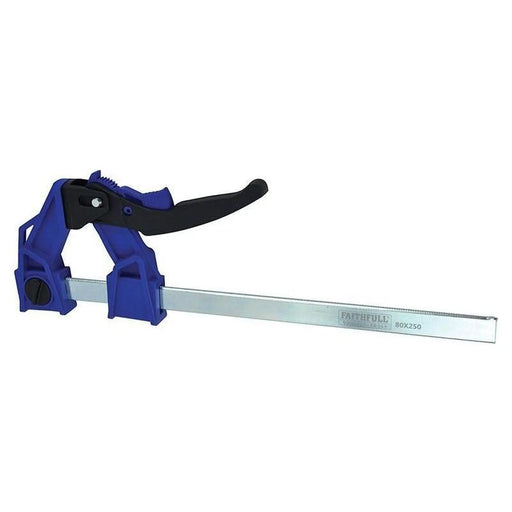 Faithfull Heavy-Duty Lever Clamp Capacity 250mm