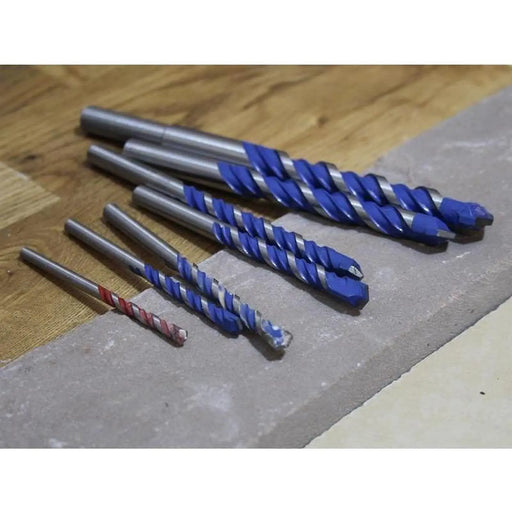 Faithfull Multi Construction Drill Set, 7 Piece
