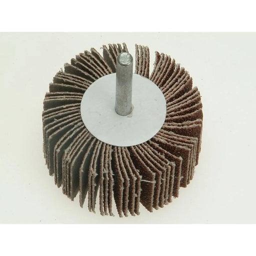 Faithfull Flap Wheel 60mm Coarse Heavy Duty