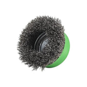 Faithfull X-LOCK Wire Cup Brush 75mm M14x2, 0.30mm Stainless Steel Wire