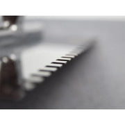 Faithfull Notched Trowel Serrated 6mm Stainless Steel Soft Grip Handle 11 x 4.1/2in