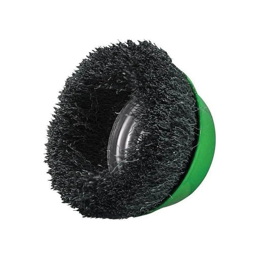 Faithfull Wire Cup Brush 100mm M14x2, 0.30mm Stainless Steel Wire