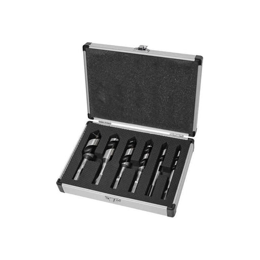 Faithfull Stubby Combination Wood Auger Bit Set, 6 Piece