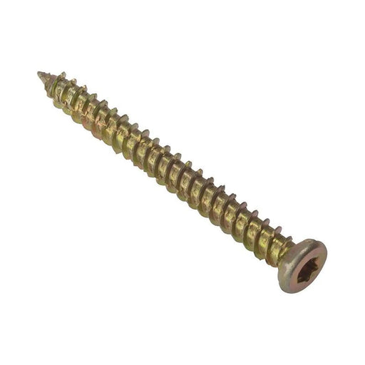 Forgefix Concrete Frame Screw TORX® Compatible High-Low Thread ZYP 7.5 x 182mm Bag 10