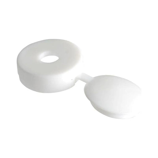 Forgefix Hinged Cover Cap White No. 10-12 Bag 100