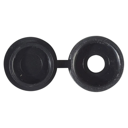 Forgefix Hinged Cover Cap Black No.10-12 Bag 100
